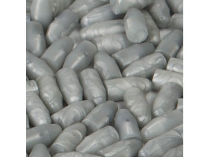 Záslepky šedě hliníkové, plastové ucpávky do děr po šroubech vázání 4,5 mm, 1000 ks