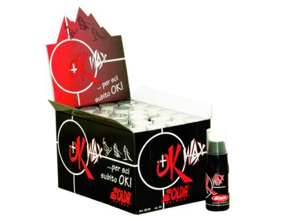 SOLDA OK WAX  ml 75 (Vosk pro všechny druhy sněhu a všechny teploty - snadná aplikace pomocí houbičky na lahvičce)