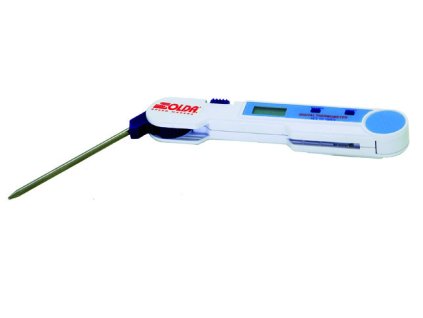 SOLDA Electronic thermometer (Malý a velmi přesný digitální teploměr, měří teploty vzduchu a sněhu od -50 ° C do + 150 ° C, s přesností +/- 0,3 ° C.
