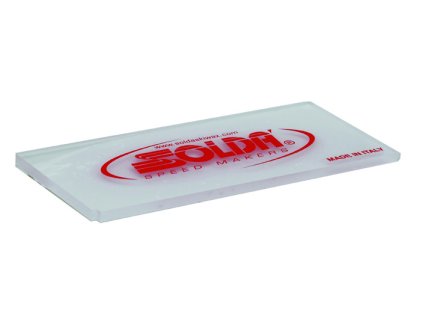 SOLDA Plexiglass scraper   4 mm (Plastová škrabka tloušťka 4mm)