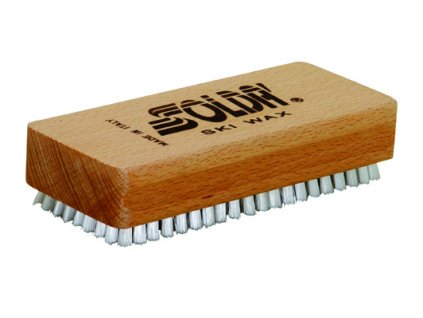 SOLDA Nylon flat brush 11x6 cm (Nylonový kartáč - ruční, plochý)