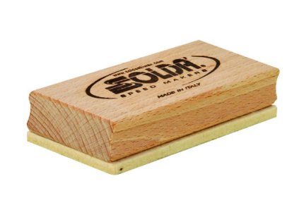 SOLDA Felt flat brush 11x6 cm (Kartáč - ruční, plochý filc,plsť)