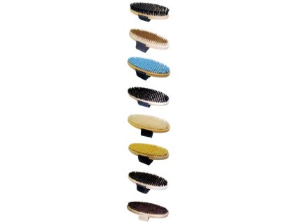 SOLDA Flat oval brass wire brush (Kartáč mosazný - ruční, plochý, oválný)