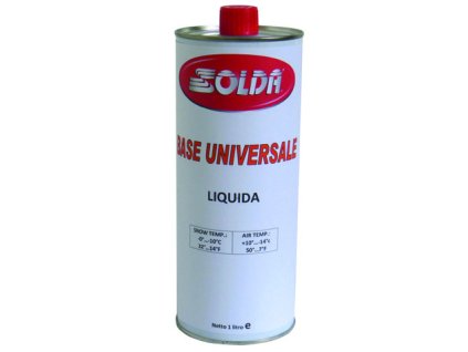 SOLDA BASE UNIVERSAL  liquid  ml 1.000 (Základní univerzální 100% hydrocarbon tekutý 1 l ) Teplota sněhu 0°/-10°C