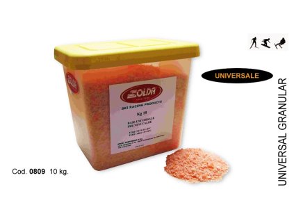 SOLDA BASE   flakes kg 10 (Základní univerzální 100% hydrocarbon granulát 10 Kg ) Teplota sněhu 0°/-10°C
