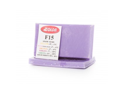 SOLDA F15 MED FLUOR        (2 X gr 250 ) Fialový: teplota sněhu -7°/-10°C nebo teplota vzduchu -4°/-14°C