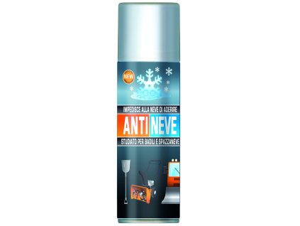 SOLDA ANTI-SNOW  spray 500 ml (Výrobek ve spreji, který snižuje přilnavost sněhu ke všem povrchům, lopaty a nože strojů odstraňujících sních, snižuje únavu a zvyšuje množství odstraněného sněhu)