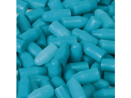 Záslepky tirkisově modré, plastové ucpávky do děr po šroubech vázání 4,5 mm, 500 ks