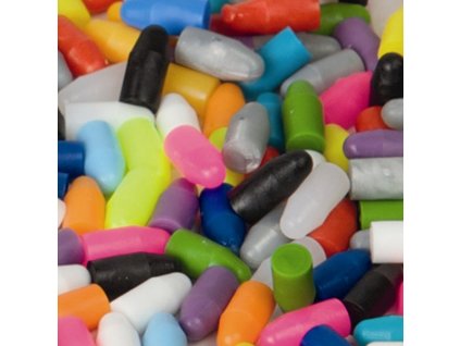 Záslepky mix barev, plastové ucpávky do děr po šroubech vázání 4,5 mm, 500 ks