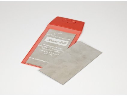 Kovová stěrka, Nirosta ocel, pouzdro (kovová škrabka)