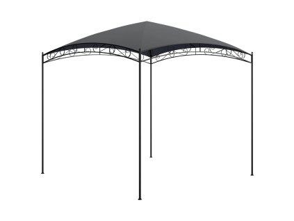 Altán 3 x 3 x 2,65 m antracitový 180 g/m² 313908