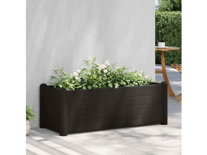 Vyvýšený záhon PP antracitový 100 x 43 x 35 cm 313977