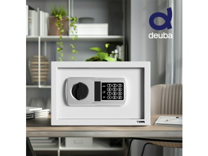 10439 4 elektricky nabytkovy trezor 31 20 20 cm ocelovy sedy