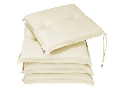 10454 2 sada 4 kremovych podsedaku sydney 45 40 6 cm