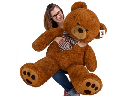 10592 4 plysovy medved xxl hnedy 150 cm k objimani