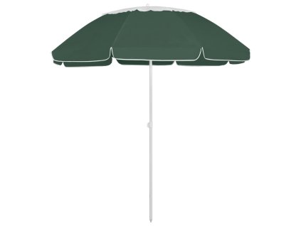 Plážový slunečník zelený 300 cm 314717