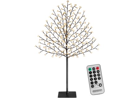 10817 1 led tresnovy strom 180 cm tepla bila ovladac