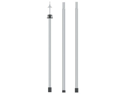 Teleskopická tyč pro celtu o délkce 102–260 cm hliník 315218