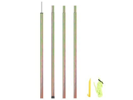 Tyč ke stínící plachtě 200 cm pozinkovaná ocel 315220