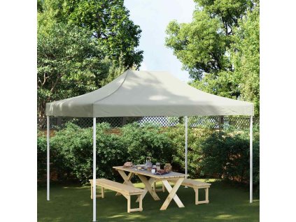 Střecha k party stanu 4,5 x 3 m krémová 270 g/m² 315362