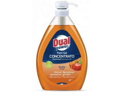 Dual Power Aceto Vinegar 1L prostředek na nádobí s pumpičkou 8050999570222