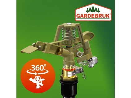 Zavlažovač s teleskopickým stativem 30–360° do 450 m²