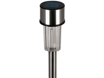 11126 3 solarni led svetla 8 ks nerez barevny prechod vyska 36 5 cm