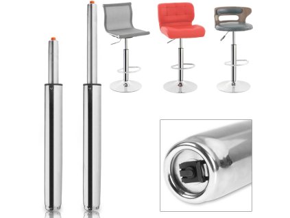 Plynový píst 720 mm pro barové a kancelářské židle, 180 kg