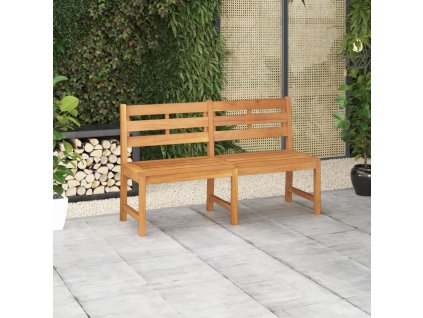 Zahradní lavice 150 cm masivní teakové dřevo 316635