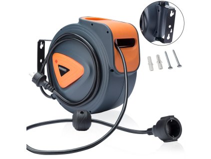 11900 automaticky kabelovy buben 20 m s 1 5 m propojovacim kabelem