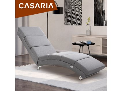 11903 6 polstrovane relaxacni lehatko london seda tkanina