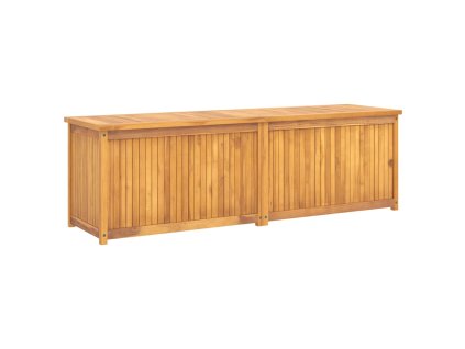 Zahradní box 175 x 50 x 55 cm masivní teakové dřevo 318734