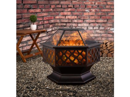 12203 pozarni sestihranny kos vcetne krytu