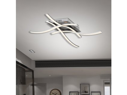 12302 led stropni svitidlo tigull 4 svetla satin nickel