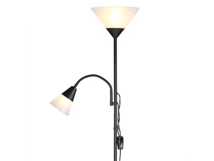 12353 2 cerna stojaci lampa alissa s ctecim ramenem