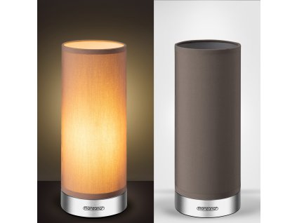 13427 6 stolni lampy jasmin 2 ks dotykove stmivatelne taupe