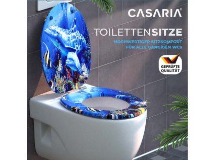 13496 4 wc sedatko sealife soft close mdf modre