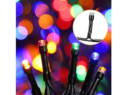 13595 3 vanocni svetelny retez 40 m barevny 400 led ip44