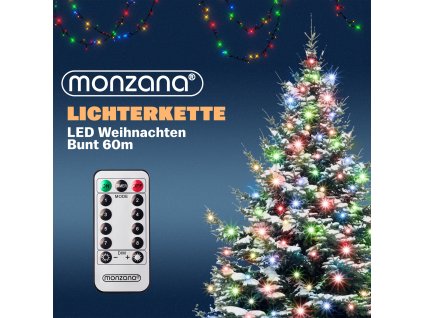 13607 1 vanocni led osvetleni 60 m barevne dalkove ovladani