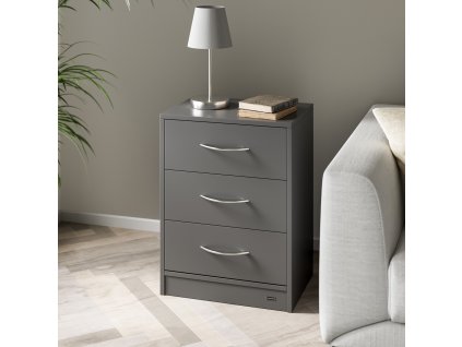 13805 4 nocni stolek eloise 2 ks antracit 54 39 28 cm