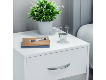 13901 1 nocni stolek kiel 41 39 28 cm bily