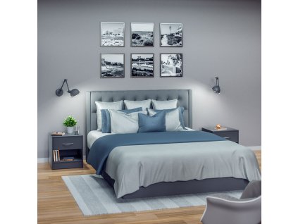 13907 2 nocni stolek kiel 41 39 28 cm antracit