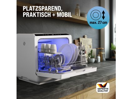 13922 mini mycka nadobi monzana 6 programu 46 45 44 cm 4 5l nadrzka dotykovy panel wifi