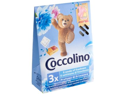 Coccolino vonné sáčky Profumo di Primavera 3ks modré 8000660310282