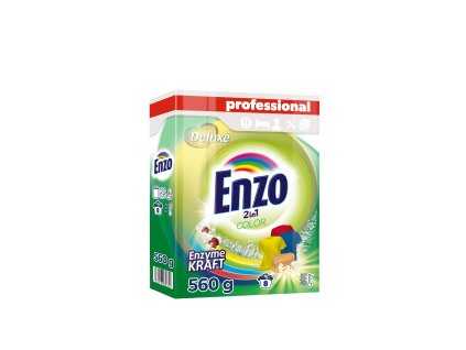 Deluxe Enzo prací prášek Professional 560g 2in1 Color 8WL 4260504880607