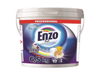 Deluxe Enzo prací prášek Professional 6,5kg 2in1 Universal 92WL kyblík