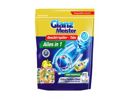 7515 glanz meister tablety do mycky alles in 1 90ks