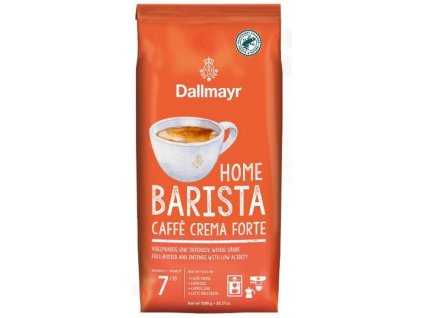 Káva Dallmayr Home Barista Caffé Crema Forte zrno 1kg červené 4008167040002