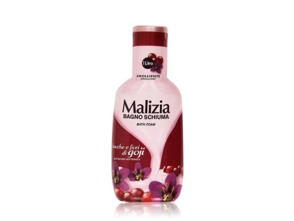 Malizia pěna do koupele Goji Berries and Flowers 1000 ml náplň 8003510025121