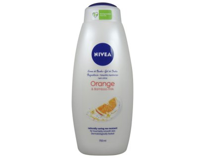 Nivea sprchový gel 750ml Orange& Bamboo Milk 5201178027348